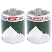 Coleman C500 Gas Cartridge Butane Propane Mix Self Sealing Screw Thread 2 Pack Coleman  - Dynamic Drive