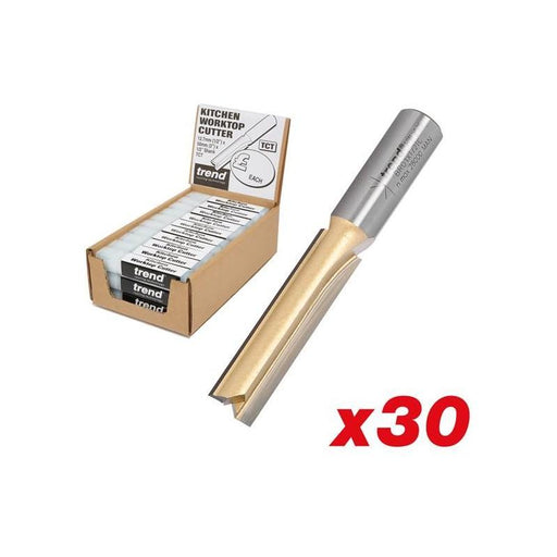 Trend BR01 1/2in 50mm Kitchen Worktop Cutter Display (30 Cutters) Trend - Dynamic Drive