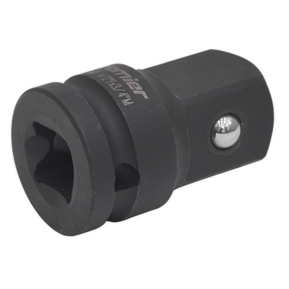 Sealey Impact Adaptor Socket Reducer 1/2" Drive Female to 3/4" Drive Male Sealey  - Dynamic Drive
