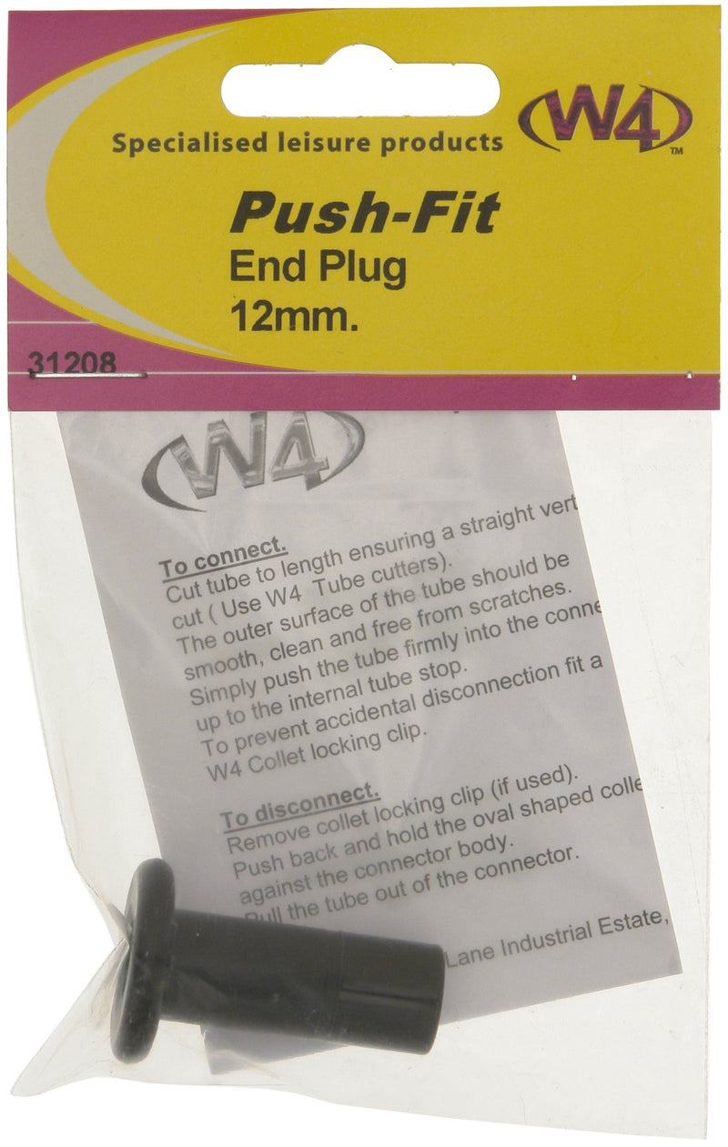 W4 End Plug 12Mm 31208 W4 - Dynamic Drive