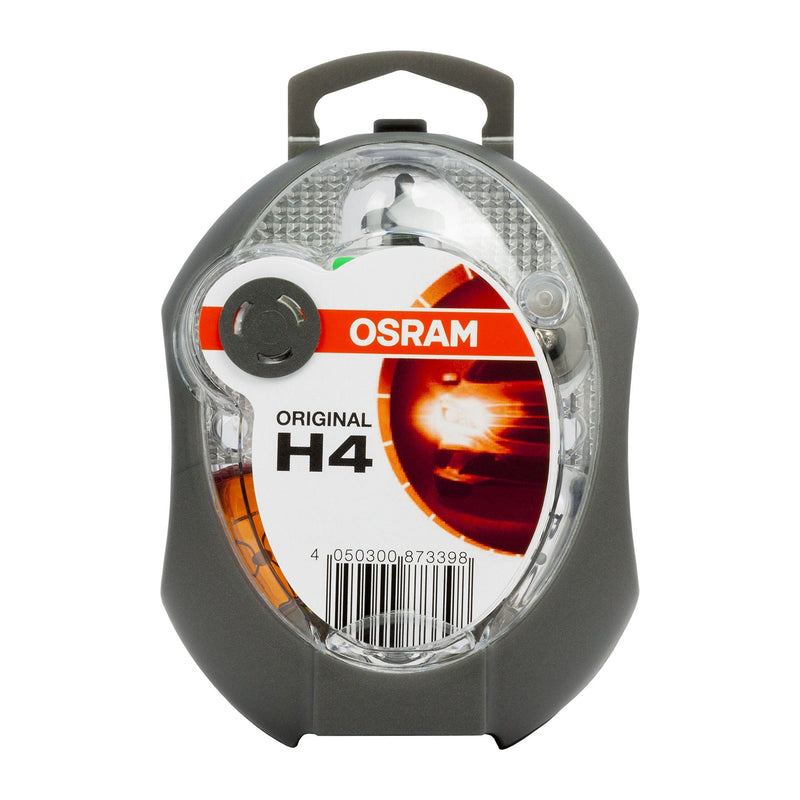 Osram CLKMH4 Minibox H4 mobile lamp replacement headlamp +5 spare lamps +3 flat Osram - Dynamic Drive