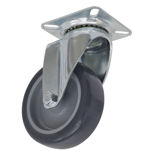 Sealey Castor Wheel Swivel Plate75mm SCW275SP Sealey - Dynamic Drive
