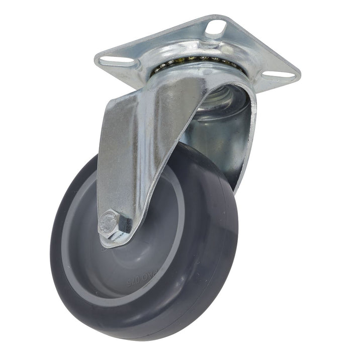 Sealey Castor Wheel Swivel Plate75mm SCW275SP Sealey - Dynamic Drive