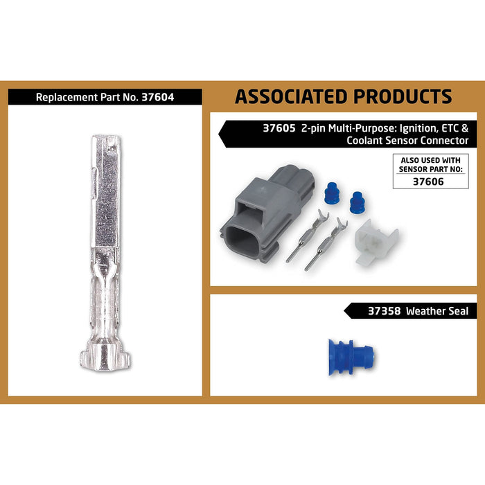 Connect Weather Seal To Suit Harness Repair Kits 100pc 37358 Tool Connection - Dynamic Drive