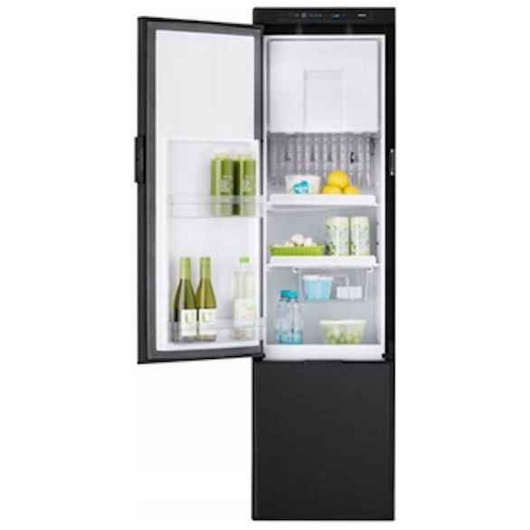 Thetford N4141E Slim Line Fridge Freezer Black Flat Frame Thetford - Dynamic Drive