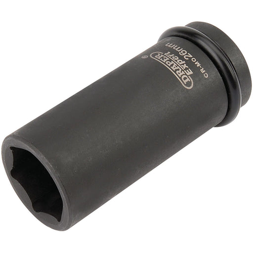 Draper Expert HI-TORQ 6 Point Deep Impact Socket, 3/4" Sq. Dr., 26mm Draper - Dynamic Drive