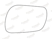 Summit Stick-On Standard Mirror Glass fits Mazda 6 LHS Summit - Dynamic Drive