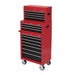 Draper Combination Roller Cabinet and Tool Chest, 16 Drawer, Red 04331 Draper - Dynamic Drive