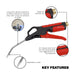 Sealey Air Blow Gun 110mm with 1/4"BSP Air Inlet SA9250 Sealey - Dynamic Drive
