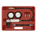 Sealey Cylinder Leakage Tester 2-Gauge Petrol Engine Fault Test Kit Head Gasket Sealey  - Dynamic Drive