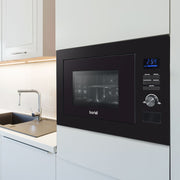 Baridi Integrated Microwave Oven with Grill 25L Capacity 900W - Black Baridi - Dynamic Drive