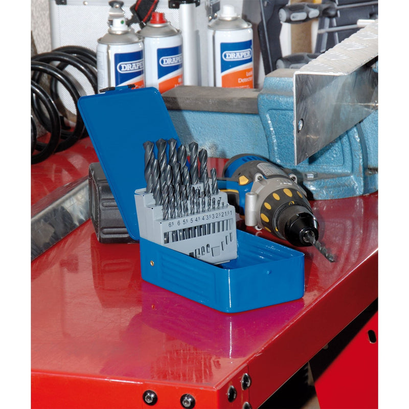 Draper Metric HSS Twist Drill Set (25 Piece) 25928 Draper - Dynamic Drive