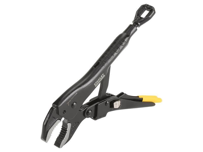 Stanley® Hand Tools FatMax® Curved Jaw Lockgrip Pliers 180mm STANLEY® Hand Tools - Dynamic Drive