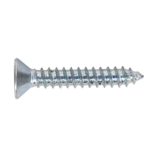 Sealey Self Tapping Screw 4.2 x 25mm Countersunk Pozi Pack of 100 ST4225 Sealey - Dynamic Drive