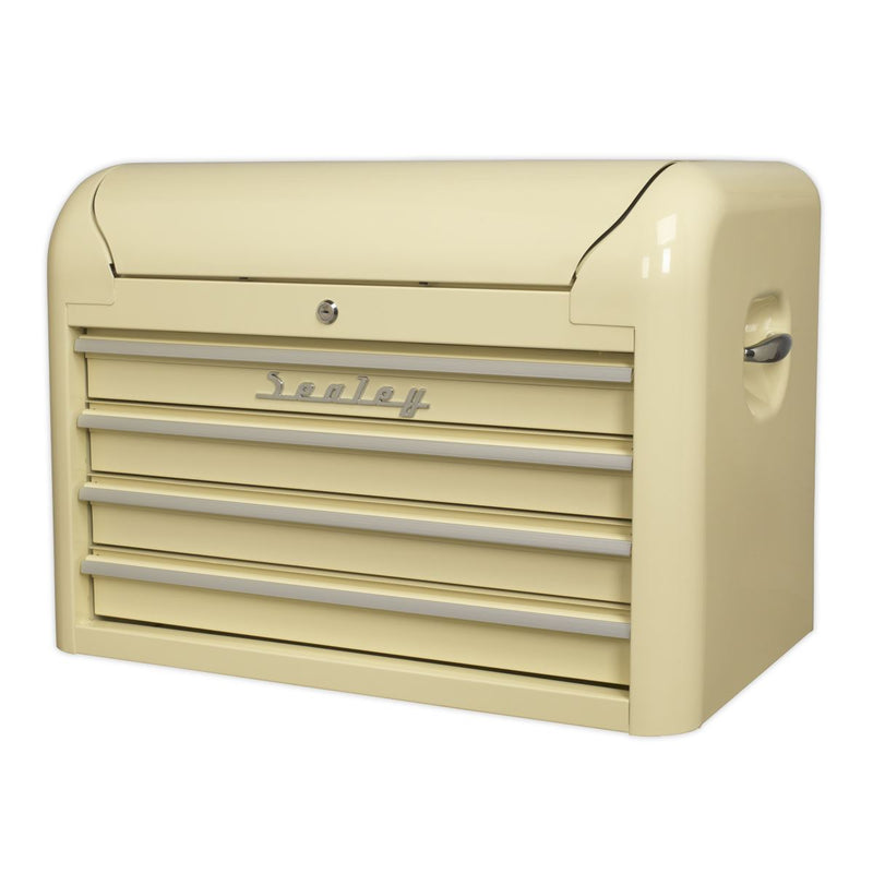 Sealey Topchest 4 Drawer Retro Style AP28104 Sealey - Dynamic Drive