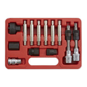 Sealey Alternator Freewheel Removal Set 13pc SX401 Sealey - Dynamic Drive