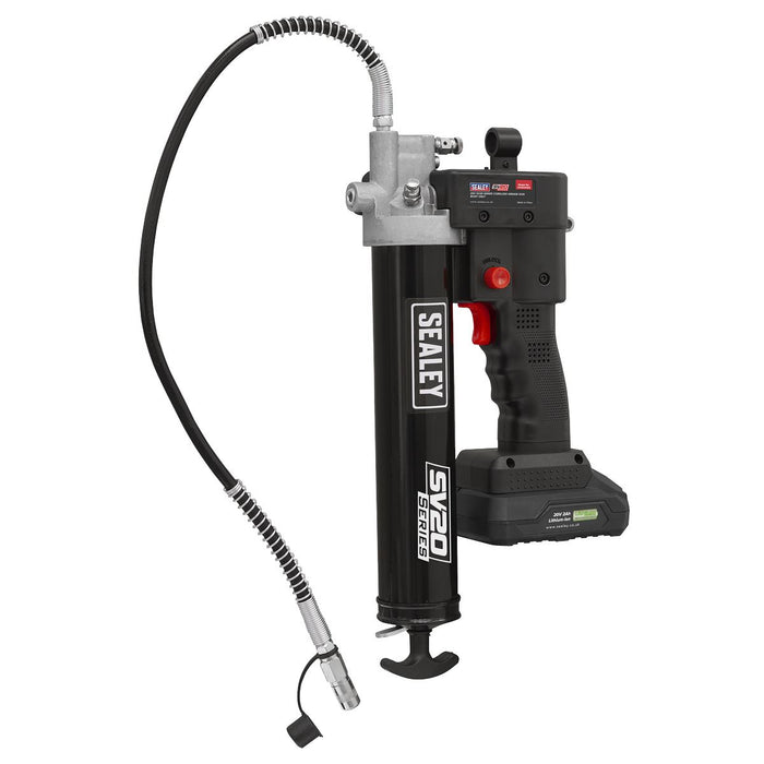 Sealey SV20 Series Cordless Grease Gun 20V - Body Only CP20VGRG Sealey - Dynamic Drive