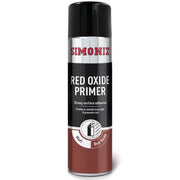 4x Simoniz Red Oxide Primer Acrylic Aerosol Auto Car Spray Paint 500ml SIMP13D Simoniz - Dynamic Drive