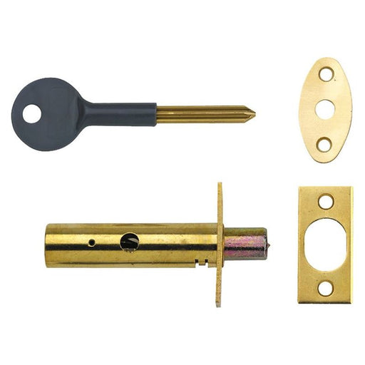 Yale Locks PM444 Door Security Bolt Brass Finish Visi of 1 Yale Locks - Dynamic Drive