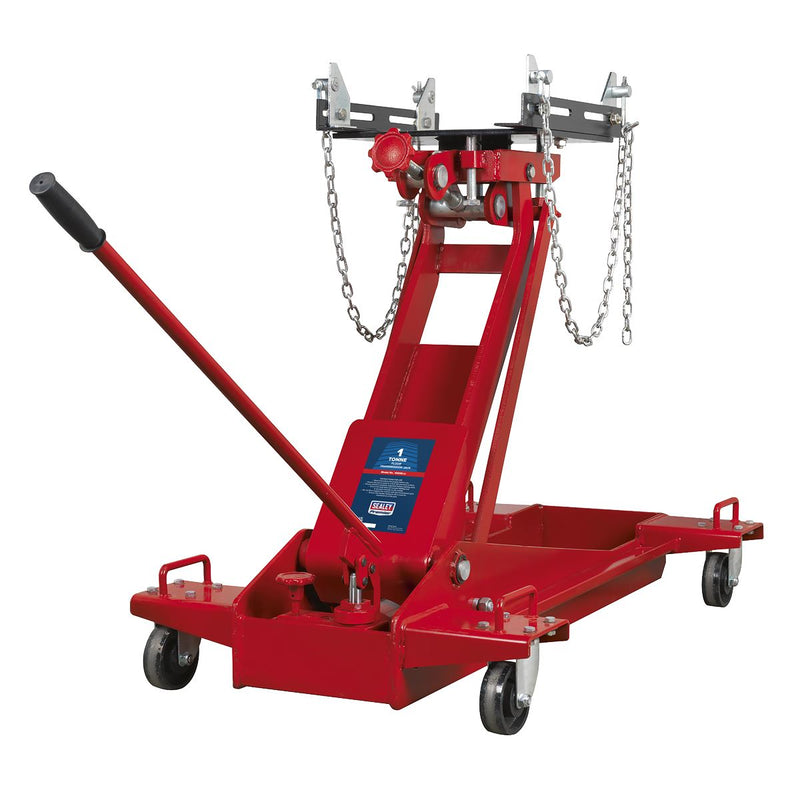 Sealey Premier Premier Floor Transmission Jack 1 Tonne 1000E Sealey Premier - Dynamic Drive