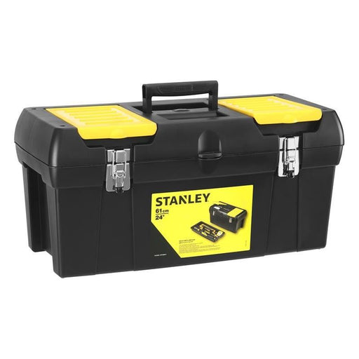 Stanley® Hand Tools Tool Box with Metal Latches 60cm (24in) STANLEY® Hand Tools - Dynamic Drive