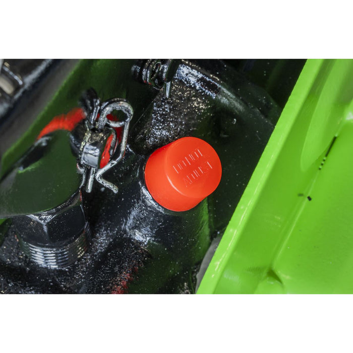 Sealey Short Chassis Trolley Jack with Storage Case 2 Tonne - Green 1050CXDHV Sealey - Dynamic Drive
