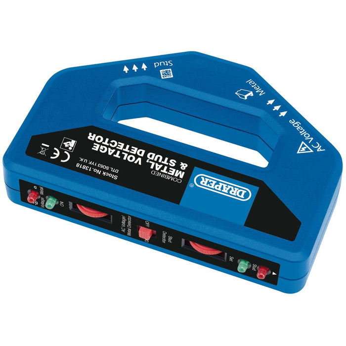 Draper Combined Metal, Voltage and Stud Detector 13818 Draper - Dynamic Drive