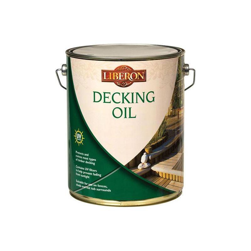 Liberon Decking Oil Medium Oak 5 litre Liberon - Dynamic Drive
