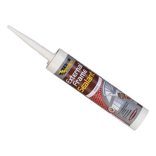 Everbuild Sika External Frame Acrylic Sealant White 290ml Everbuild Sika - Dynamic Drive