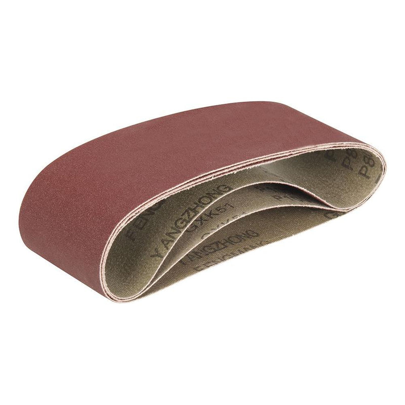 Triton Aluminium Oxide Sanding Belts 3pk TCMBSFPK Sanding Belts 3pce Triton - Dynamic Drive