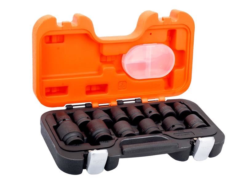 Bahco D/S14 1/2in Drive Impact Socket Set, 14 Piece Bahco - Dynamic Drive