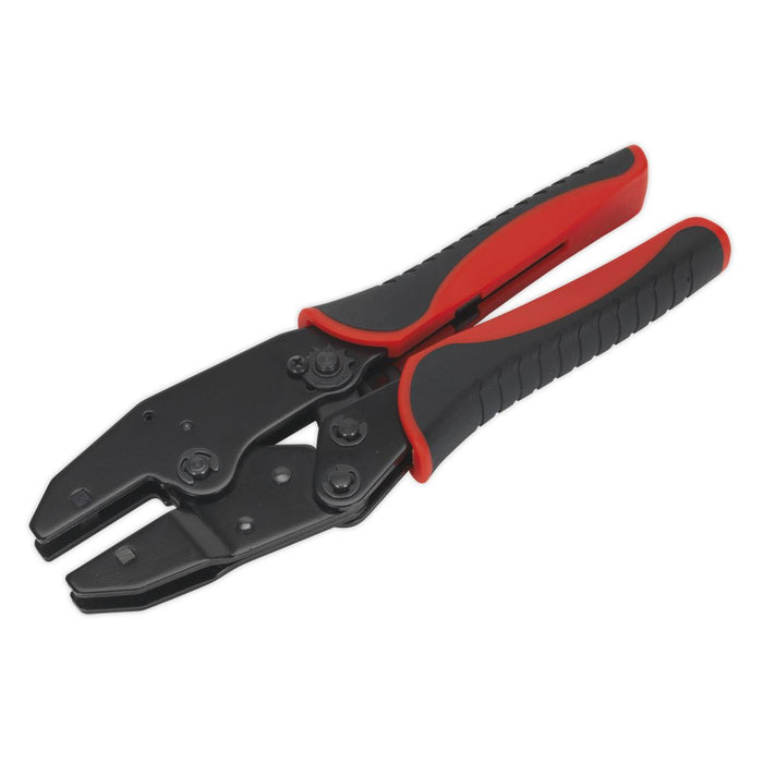 Sealey Ratchet Crimping Tool with Jaws and Storage Case AK3858COMBO Sealey - Dynamic Drive