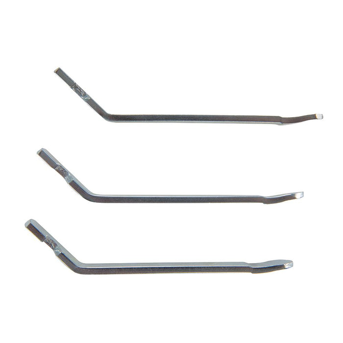 Silverline Metal Tyre Levers Removal Tool Cycling Bicycle Mountain Bike 3 Pieces Silverline  - Dynamic Drive
