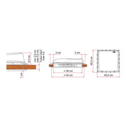 Fiamma Rooflight Vent Crystal for Motorhome Roof Ventilation Fiamma - Dynamic Drive