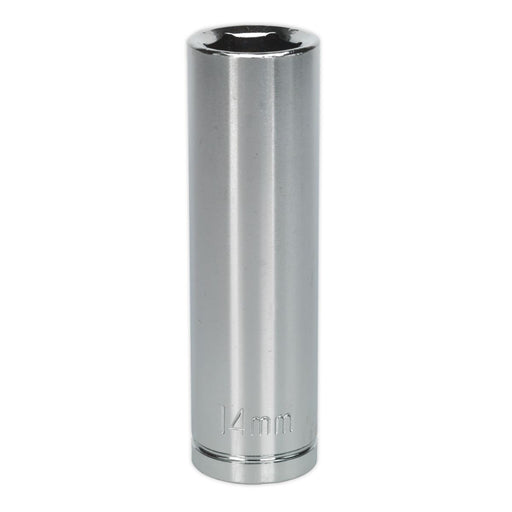 Seigen by Sealey WallDrive Socket 14mm Deep 1/2"Sq Drive S0670 Seigen by Sealey  - Dynamic Drive
