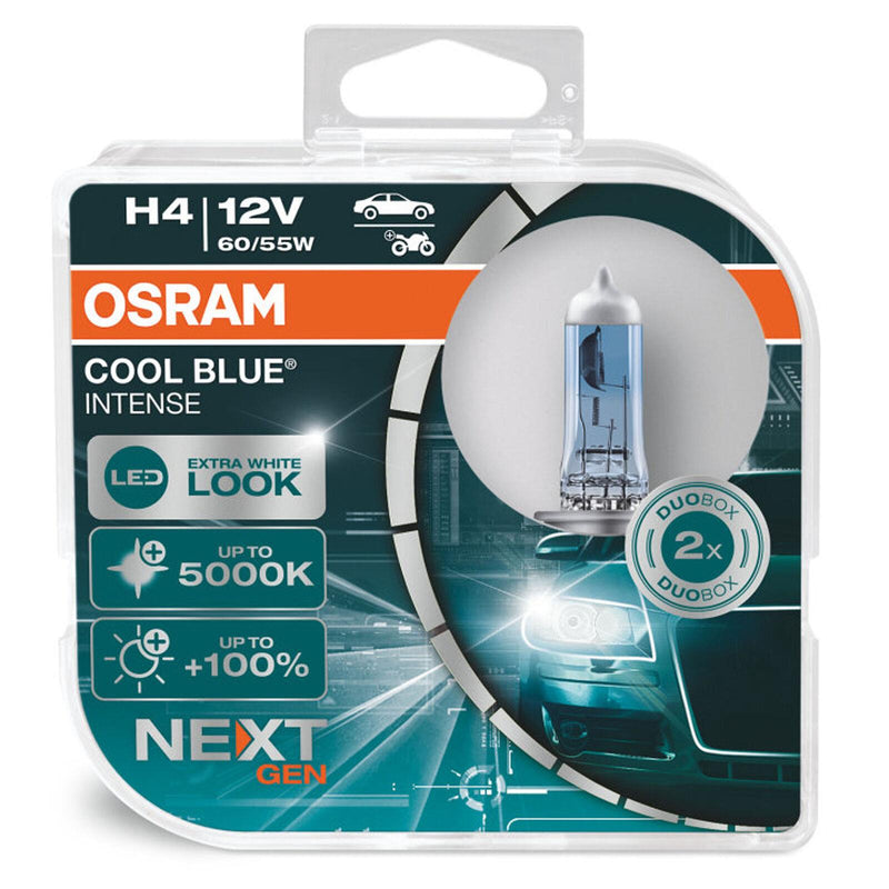 Osram H4 (472) 5000K Cool Blue Intense Headlight Bulbs 60/55W x2 64193CBN-HCB Osram  - Dynamic Drive