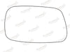 Summit Stick-On Standard Mirror Glass fits Toyota Avensis 97 to 02 LHS Summit - Dynamic Drive