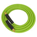 Sealey High-Visibility Hybrid Air Hose with 1/4"BSP Unions 10m x 8mm AHHC10G Sealey - Dynamic Drive