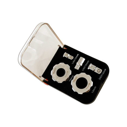 Laser Finger Ratchet Set 1/4"D, 3/8"D 5pc 5433 Laser - Dynamic Drive