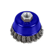 Bluespot Tools Twist Knot Cup Brush 75mm M14 X 2 BlueSpot Tools - Dynamic Drive