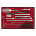 Sealey Spray Gun Cleaning Set 22pc BSGC5 Sealey - Dynamic Drive