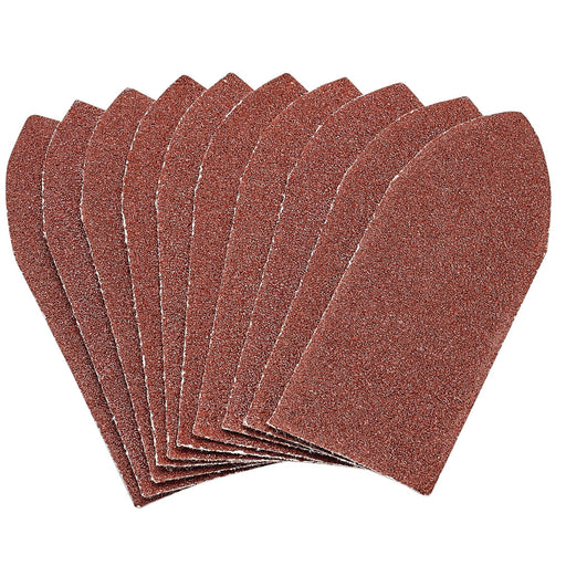 Draper Hook and Loop Aluminium Oxide Sanding Sheets, 32 x 92mm, 80 Grit (Pack of Draper - Dynamic Drive