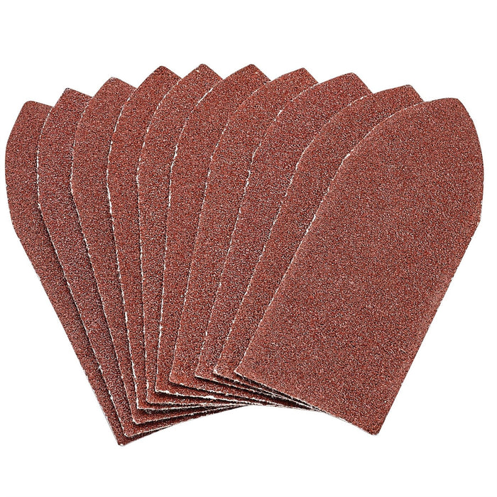 Draper Hook and Loop Aluminium Oxide Sanding Sheets, 32 x 92mm, 80 Grit (Pack of Draper - Dynamic Drive