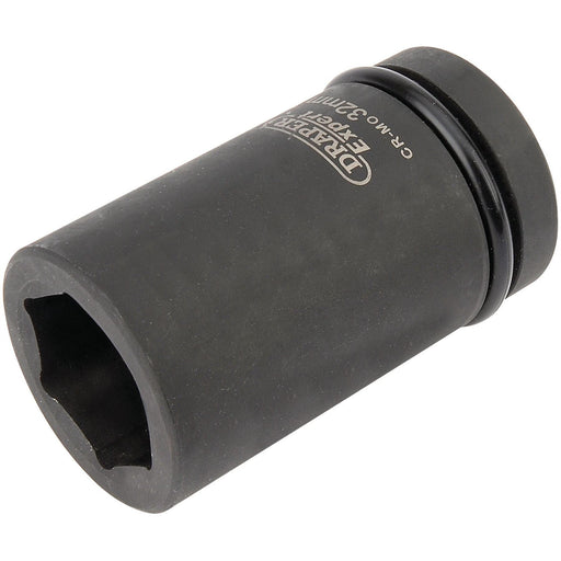 Draper Expert HI-TORQ 6 Point Deep Impact Socket, 1" Sq. Dr., 32mm Draper - Dynamic Drive