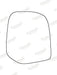 Summit Stick-On Standard Mirror Glass fits Ford Ranger 06 to 14 LHS Summit - Dynamic Drive