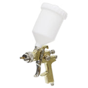 Sealey Gravity Feed Spray Gun 1.4mm Set-Up Gold Series S701G Sealey - Dynamic Drive