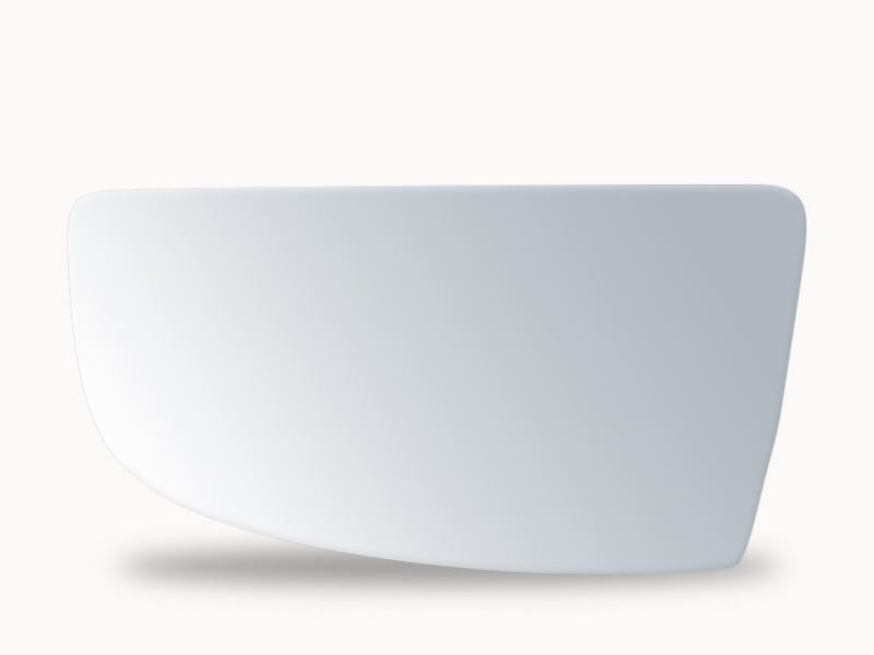 Summit Stick-On Commercial Lower Blind-Spot Mirror Glass fits Ford Transit LHS Summit - Dynamic Drive