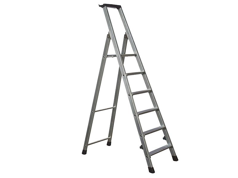 Zarges Trade Platform Steps, Platform Height 1.26m 6 Rungs Zarges - Dynamic Drive