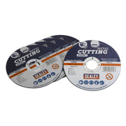 Sealey Cutting Disc115 x 1.6mm22mm Bore Pack of 5 PTC/115CT5 Sealey - Dynamic Drive