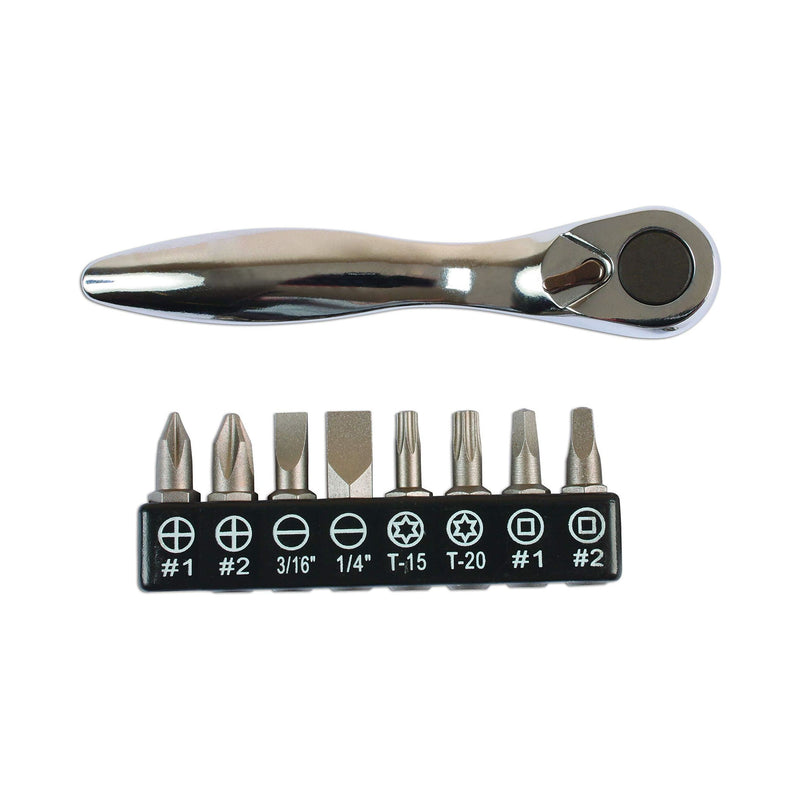 Laser Micro Bit Driver Set 10pc 6049 Laser - Dynamic Drive
